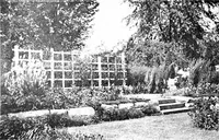 An illustration from The livable house, its garden (1917)