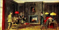 An illustration from The art of home furnishing and decoration (1918)