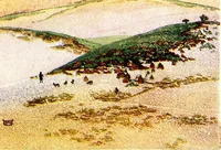 Picture 6 of 11 from The graphic arts of Great Britain; drawing, line-engraving, etching, mezzotint, aquatint, lithography, woodengraving, colour-printing (1917), leaf 136