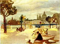 Picture 7 of 11 from The graphic arts of Great Britain; drawing, line-engraving, etching, mezzotint, aquatint, lithography, woodengraving, colour-printing (1917), leaf 142
