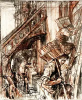 Picture 1 of 11 from The graphic arts of Great Britain; drawing, line-engraving, etching, mezzotint, aquatint, lithography, woodengraving, colour-printing (1917), leaf 44