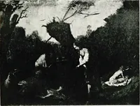 An illustration from A descriptive catalogue of the pictures in the Fitzwilliam museum, comp. largely from materials supplied by Sidney Colvin .. (1902)