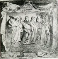 An illustration from A descriptive catalogue of the pictures in the Fitzwilliam museum, comp. largely from materials supplied by Sidney Colvin .. (1902)