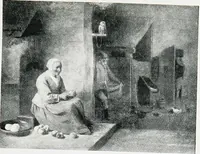 An illustration from A descriptive catalogue of the pictures in the Fitzwilliam museum, comp. largely from materials supplied by Sidney Colvin .. (1902)