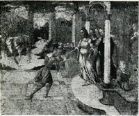 An illustration from A descriptive catalogue of the pictures in the Fitzwilliam museum, comp. largely from materials supplied by Sidney Colvin .. (1902)