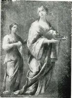 An illustration from A descriptive catalogue of the pictures in the Fitzwilliam museum, comp. largely from materials supplied by Sidney Colvin .. (1902)