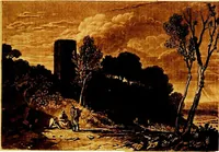 An illustration from A catalogue of the collection of prints from the Liber studiorum of Joseph Mallord William Turner, formed by the late Francis Bullard, of Boston, Massachusetts, and bequeathed by him to the Museum of fine arts in Boston (1916)