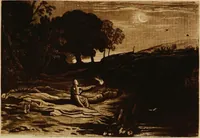An illustration from A catalogue of the collection of prints from the Liber studiorum of Joseph Mallord William Turner, formed by the late Francis Bullard, of Boston, Massachusetts, and bequeathed by him to the Museum of fine arts in Boston (1916)