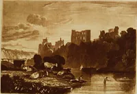 An illustration from A catalogue of the collection of prints from the Liber studiorum of Joseph Mallord William Turner, formed by the late Francis Bullard, of Boston, Massachusetts, and bequeathed by him to the Museum of fine arts in Boston (1916)