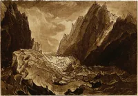 An illustration from A catalogue of the collection of prints from the Liber studiorum of Joseph Mallord William Turner, formed by the late Francis Bullard, of Boston, Massachusetts, and bequeathed by him to the Museum of fine arts in Boston (1916)