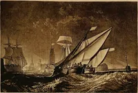An illustration from A catalogue of the collection of prints from the Liber studiorum of Joseph Mallord William Turner, formed by the late Francis Bullard, of Boston, Massachusetts, and bequeathed by him to the Museum of fine arts in Boston (1916)