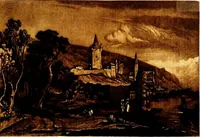 An illustration from A catalogue of the collection of prints from the Liber studiorum of Joseph Mallord William Turner, formed by the late Francis Bullard, of Boston, Massachusetts, and bequeathed by him to the Museum of fine arts in Boston (1916)
