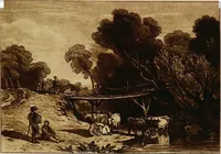 An illustration from A catalogue of the collection of prints from the Liber studiorum of Joseph Mallord William Turner, formed by the late Francis Bullard, of Boston, Massachusetts, and bequeathed by him to the Museum of fine arts in Boston (1916)