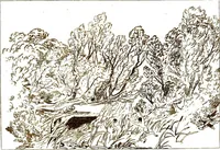 An illustration from A catalogue of the collection of prints from the Liber studiorum of Joseph Mallord William Turner, formed by the late Francis Bullard, of Boston, Massachusetts, and bequeathed by him to the Museum of fine arts in Boston (1916)