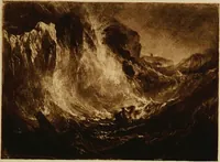 An illustration from A catalogue of the collection of prints from the Liber studiorum of Joseph Mallord William Turner, formed by the late Francis Bullard, of Boston, Massachusetts, and bequeathed by him to the Museum of fine arts in Boston (1916)