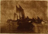An illustration from A catalogue of the collection of prints from the Liber studiorum of Joseph Mallord William Turner, formed by the late Francis Bullard, of Boston, Massachusetts, and bequeathed by him to the Museum of fine arts in Boston (1916)