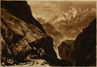 An illustration from A catalogue of the collection of prints from the Liber studiorum of Joseph Mallord William Turner, formed by the late Francis Bullard, of Boston, Massachusetts, and bequeathed by him to the Museum of fine arts in Boston (1916)