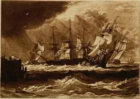 An illustration from A catalogue of the collection of prints from the Liber studiorum of Joseph Mallord William Turner, formed by the late Francis Bullard, of Boston, Massachusetts, and bequeathed by him to the Museum of fine arts in Boston (1916)