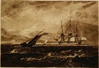 An illustration from A catalogue of the collection of prints from the Liber studiorum of Joseph Mallord William Turner, formed by the late Francis Bullard, of Boston, Massachusetts, and bequeathed by him to the Museum of fine arts in Boston (1916)