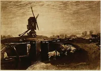An illustration from A catalogue of the collection of prints from the Liber studiorum of Joseph Mallord William Turner, formed by the late Francis Bullard, of Boston, Massachusetts, and bequeathed by him to the Museum of fine arts in Boston (1916)