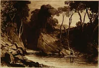 An illustration from A catalogue of the collection of prints from the Liber studiorum of Joseph Mallord William Turner, formed by the late Francis Bullard, of Boston, Massachusetts, and bequeathed by him to the Museum of fine arts in Boston (1916)