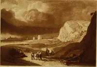 An illustration from A catalogue of the collection of prints from the Liber studiorum of Joseph Mallord William Turner, formed by the late Francis Bullard, of Boston, Massachusetts, and bequeathed by him to the Museum of fine arts in Boston (1916)