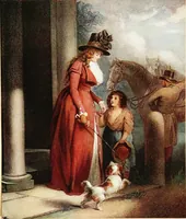 An illustration from Old English colour prints; (1909)