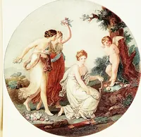An illustration from Old English colour prints; (1909)
