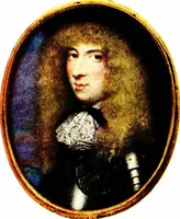 An illustration from Early English portrait miniatures in the collection of the Duke of Buccleuch; (1917)