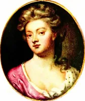 An illustration from Early English portrait miniatures in the collection of the Duke of Buccleuch; (1917)