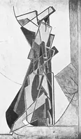 An illustration from The new art; a study of the principles of non-representational art and their application in the work of Lawrence Atkinson (1922)