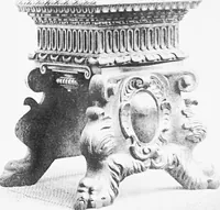 An illustration from Interiors, fireplaces, & fvrnitvre of the Italian renaissance (1916)