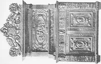 An illustration from Interiors, fireplaces, & fvrnitvre of the Italian renaissance (1916)