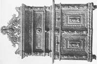 An illustration from Interiors, fireplaces, & fvrnitvre of the Italian renaissance (1916)