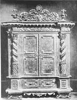An illustration from Interiors, fireplaces, & fvrnitvre of the Italian renaissance (1916)