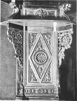 An illustration from Interiors, fireplaces, & fvrnitvre of the Italian renaissance (1916)