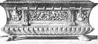 An illustration from Interiors, fireplaces, & fvrnitvre of the Italian renaissance (1916)