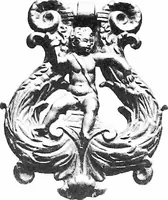 An illustration from Interiors, fireplaces, & fvrnitvre of the Italian renaissance (1916)