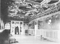 An illustration from Interiors, fireplaces, & fvrnitvre of the Italian renaissance (1916)