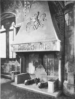 An illustration from Interiors, fireplaces, & fvrnitvre of the Italian renaissance (1916)
