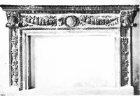 An illustration from Interiors, fireplaces, & fvrnitvre of the Italian renaissance (1916)