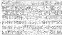 An illustration from The rock tombs of El Amarna .. (1903)