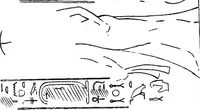 An illustration from The rock tombs of El Amarna .. (1903)