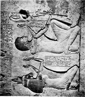 An illustration from The rock tombs of El Amarna .. (1903)