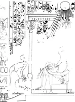 An illustration from The rock tombs of El Amarna .. (1903)