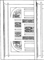 An illustration from The rock tombs of El Amarna .. (1903)