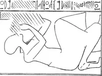 An illustration from The rock tombs of El Amarna .. (1903)