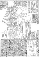 An illustration from The rock tombs of El Amarna .. (1903)