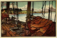Picture 11 of 14 from Modern woodcuts and lithographs by British and French artists (1919), leaf 124