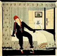 An illustration from Modern woodcuts and lithographs by British and French artists (1919)